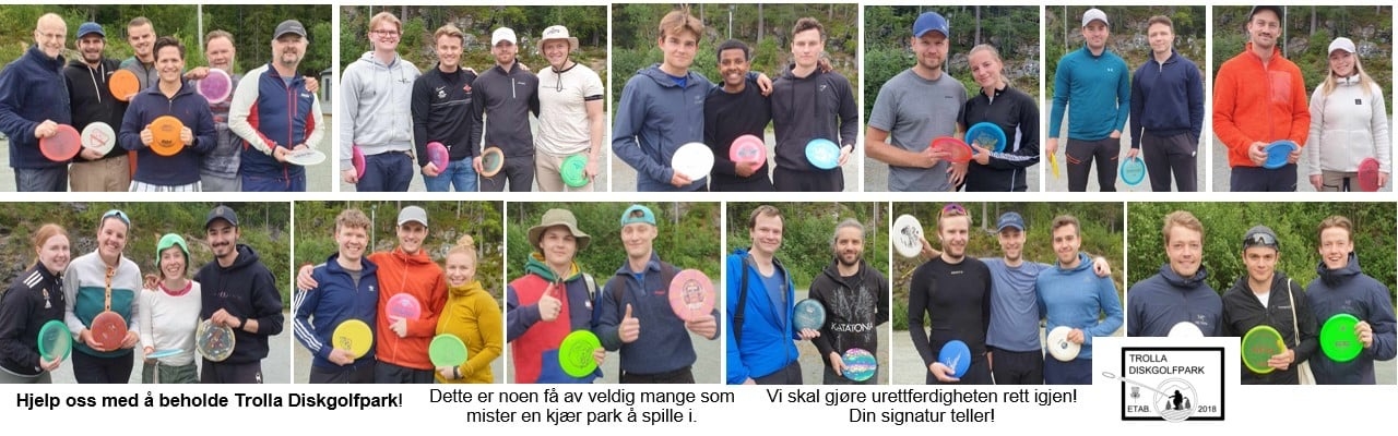 Vi som ønsker å beholde Trolla Discgolfpark