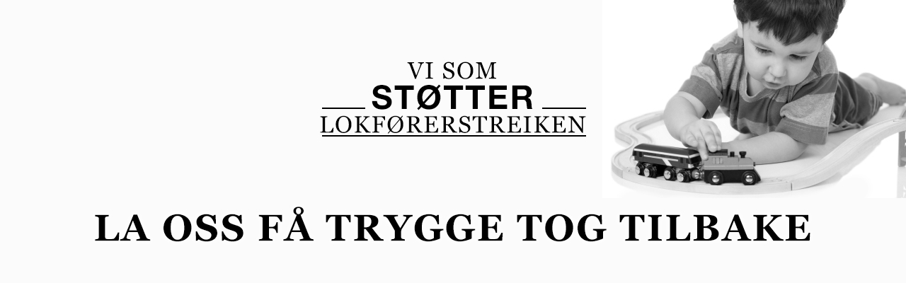 La oss få trygge tog tilbake