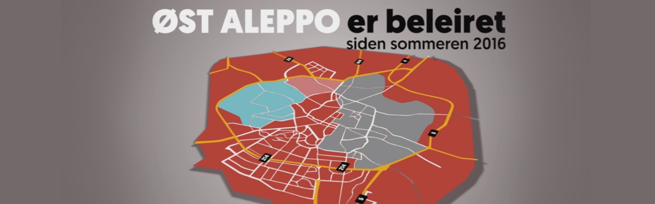 Vi må gjøre mer for å beskytte sivilbefolkningen i Aleppo