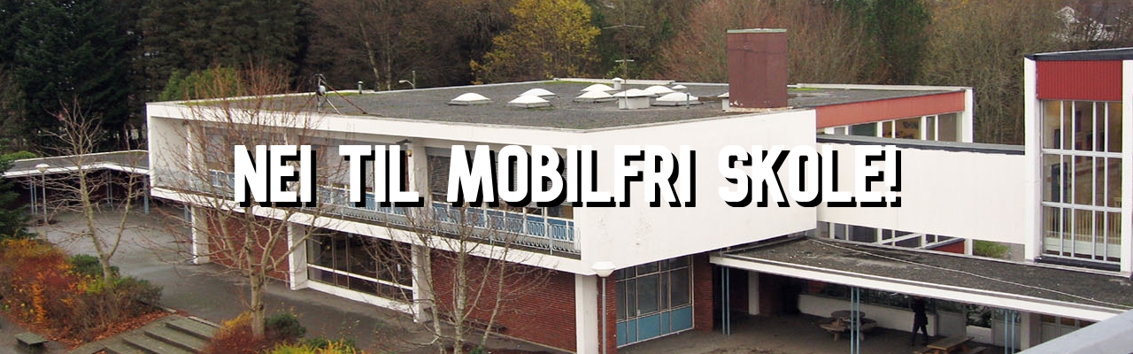Nei til mobilfri skole Nei til mobilfri skole